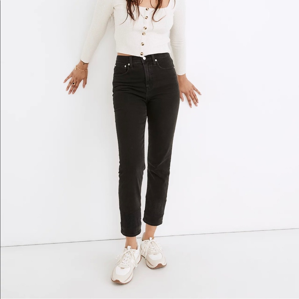 Madewell Classic Straight Jeans Size 27 Lunar Wash NWT
